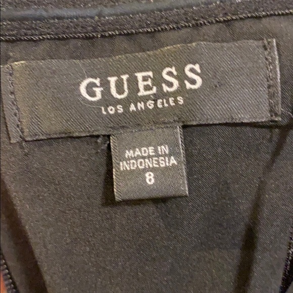 Guess Alexa Bustier Strapless Jumpsuit Women’s Size 8 - Picture 10 of 10